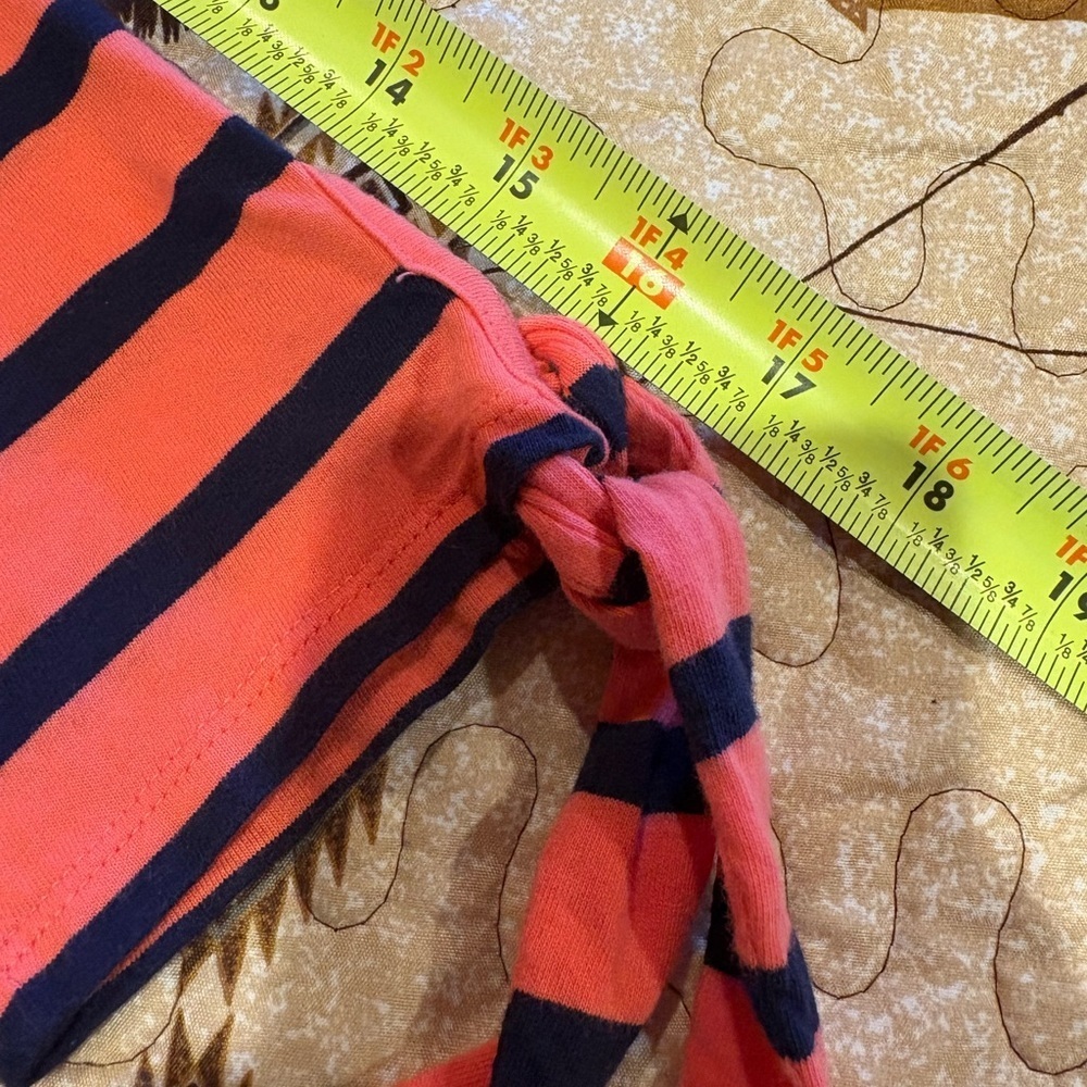 Old Navy Women's 3/4 Sleeve Stripe Top in Mariner Pink Stripe size Small - Picture 9 of 9